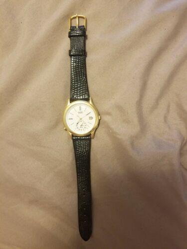 Vintage Seiko 5T32-6A29 Alarm Dual Time Elegant Men's Dress Watch |  WatchCharts