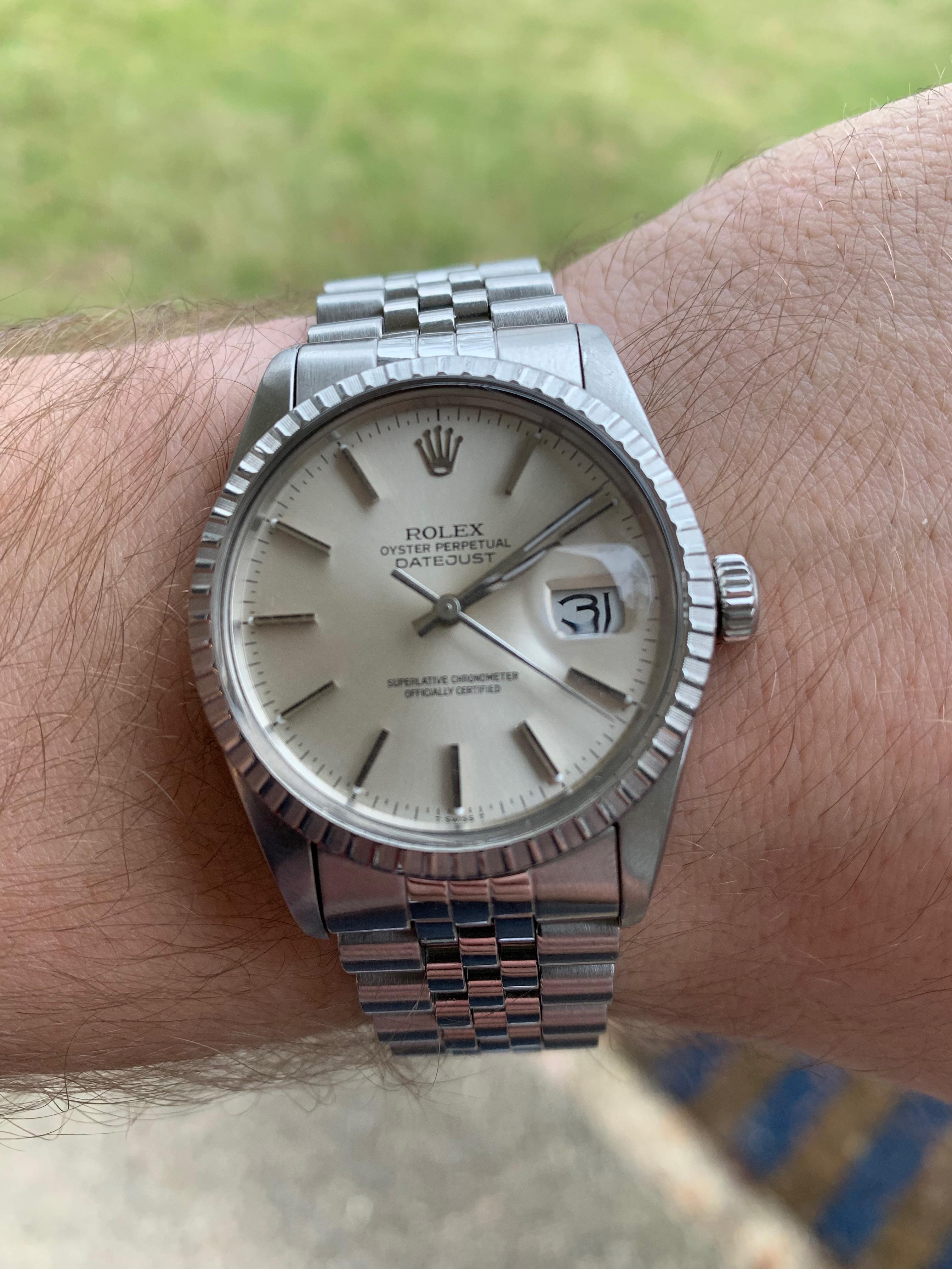 WTS Rolex Datejust 16030. Quickset date. The year 1982. WatchCharts