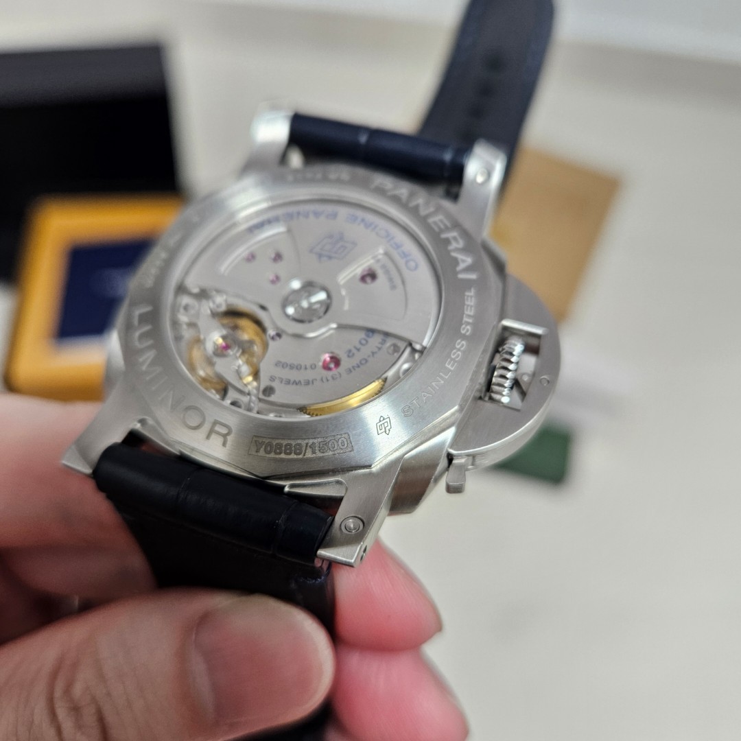 Auspicious serial number 888 Panerai Luminor Bitempo PAM01361