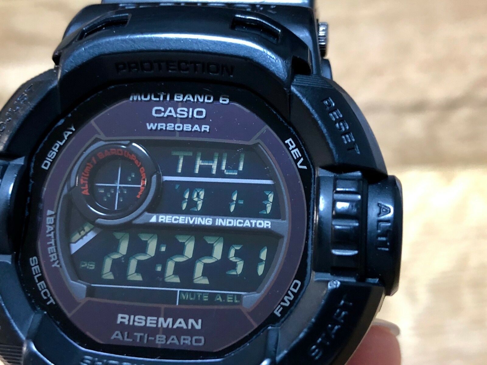 Rare Casio G-Shock Riseman Men in Mat Black GW-9200MBJ-1JF GW-9200