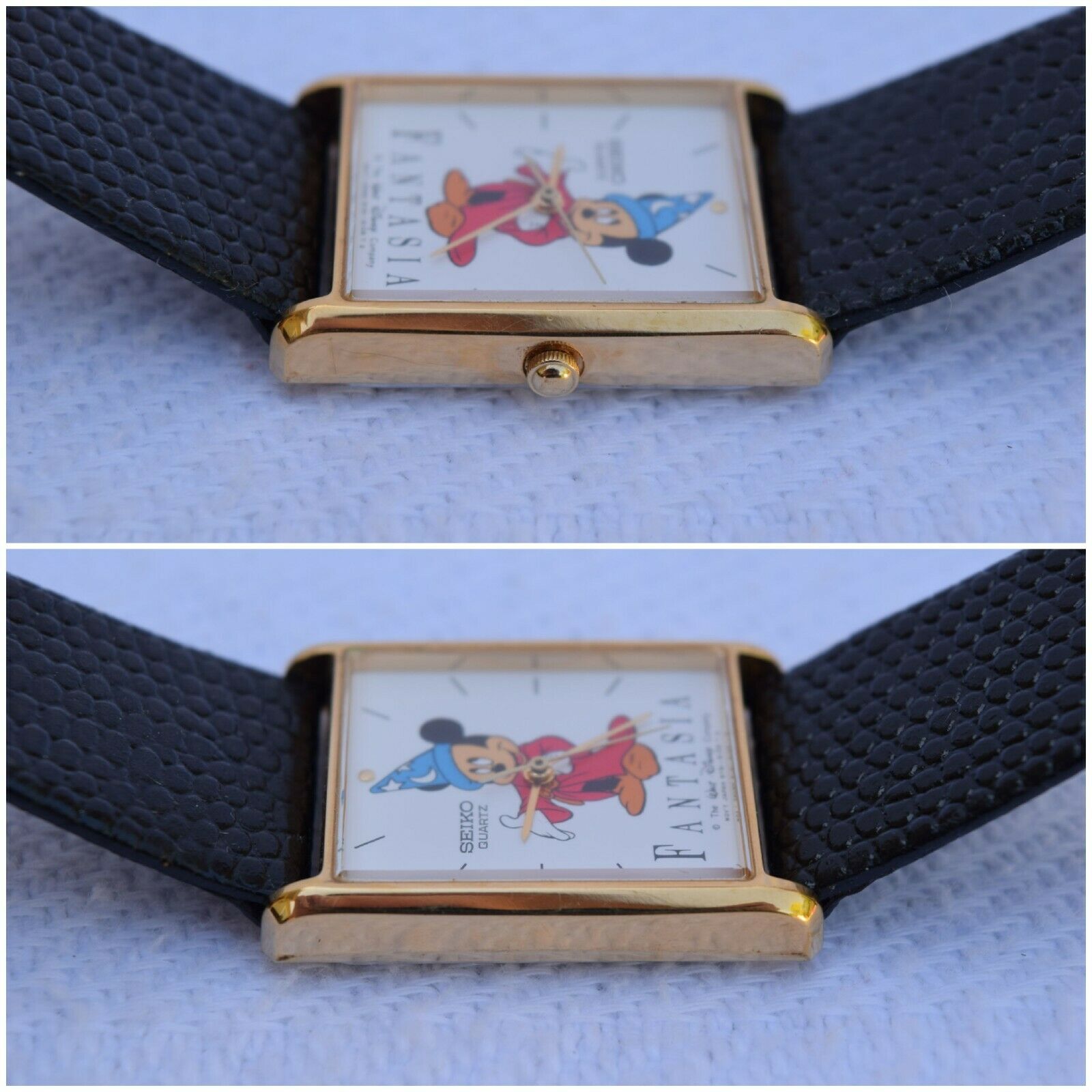 Disney Seiko Mickey Mouse watch wizard, hot Mickey Fantasia