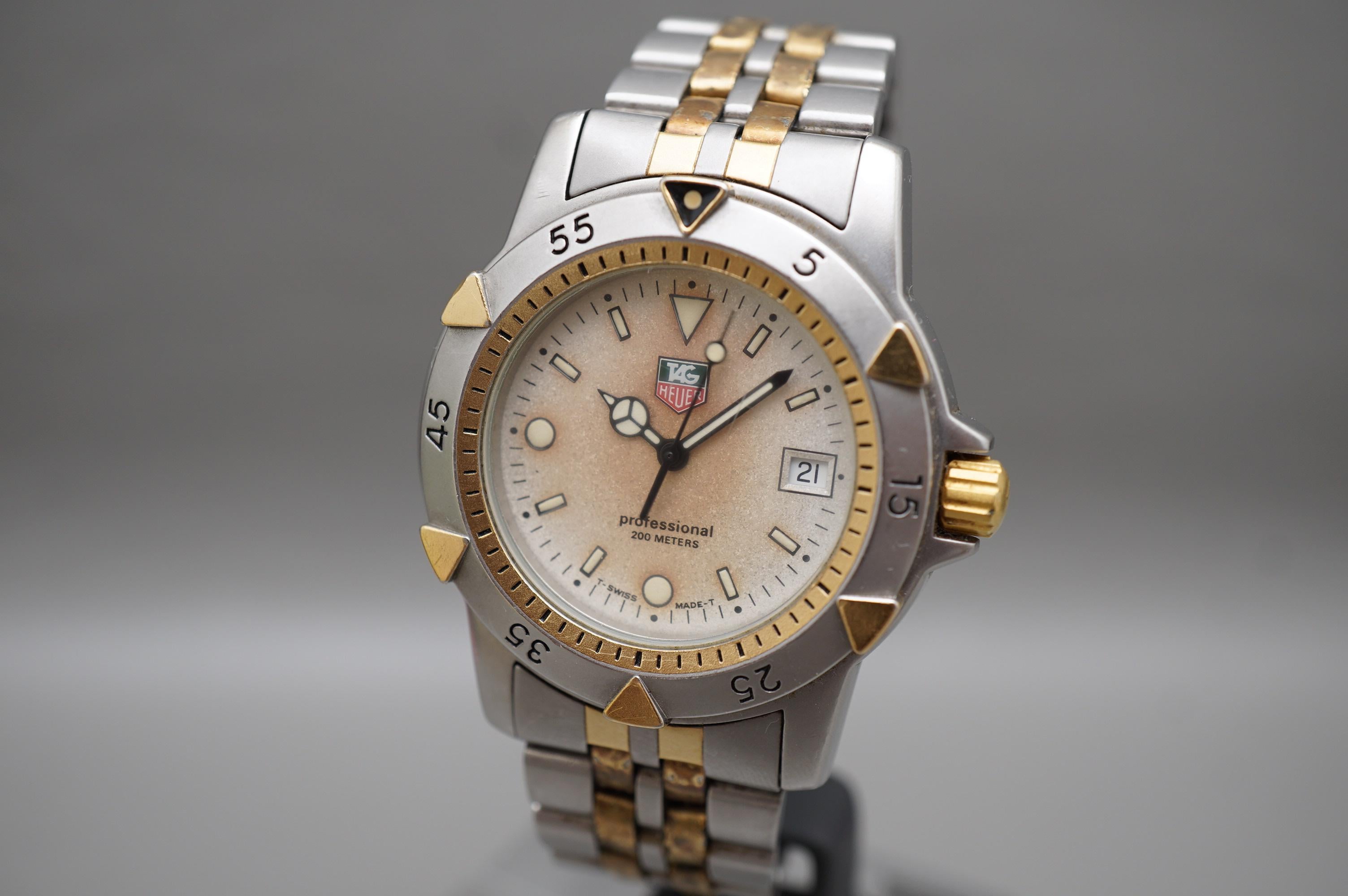 WTS] Vintage Tag Heuer Professional Diver 200M White Two