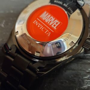 MARVEL COMICS ANT-MAN INVICTA WATCH MEN'S MODEL #27781 LE 0082