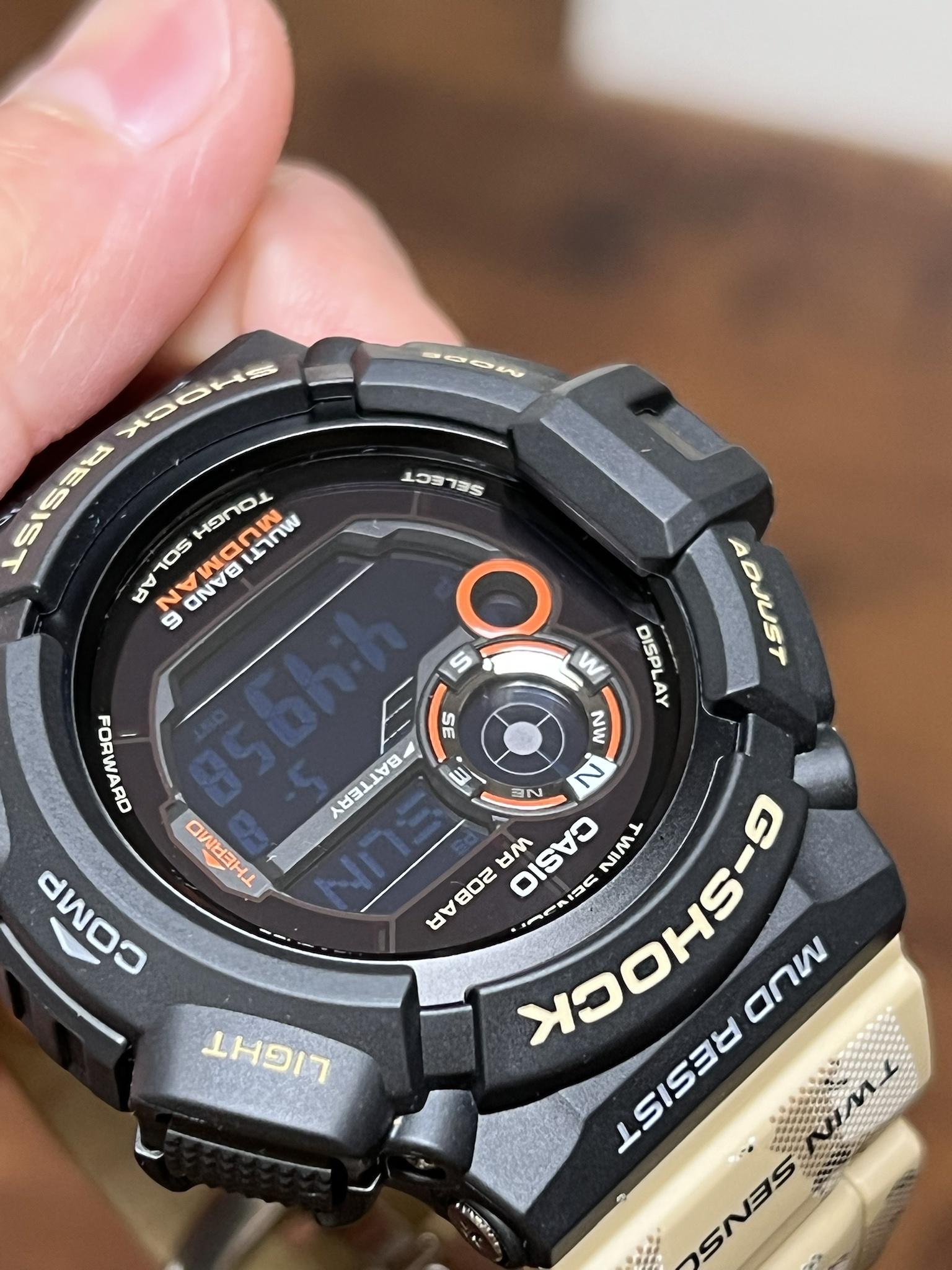 G-SHOCK GW-9300DC-1JF MUDMAN カモフラ レア Mudman Master In Desert 