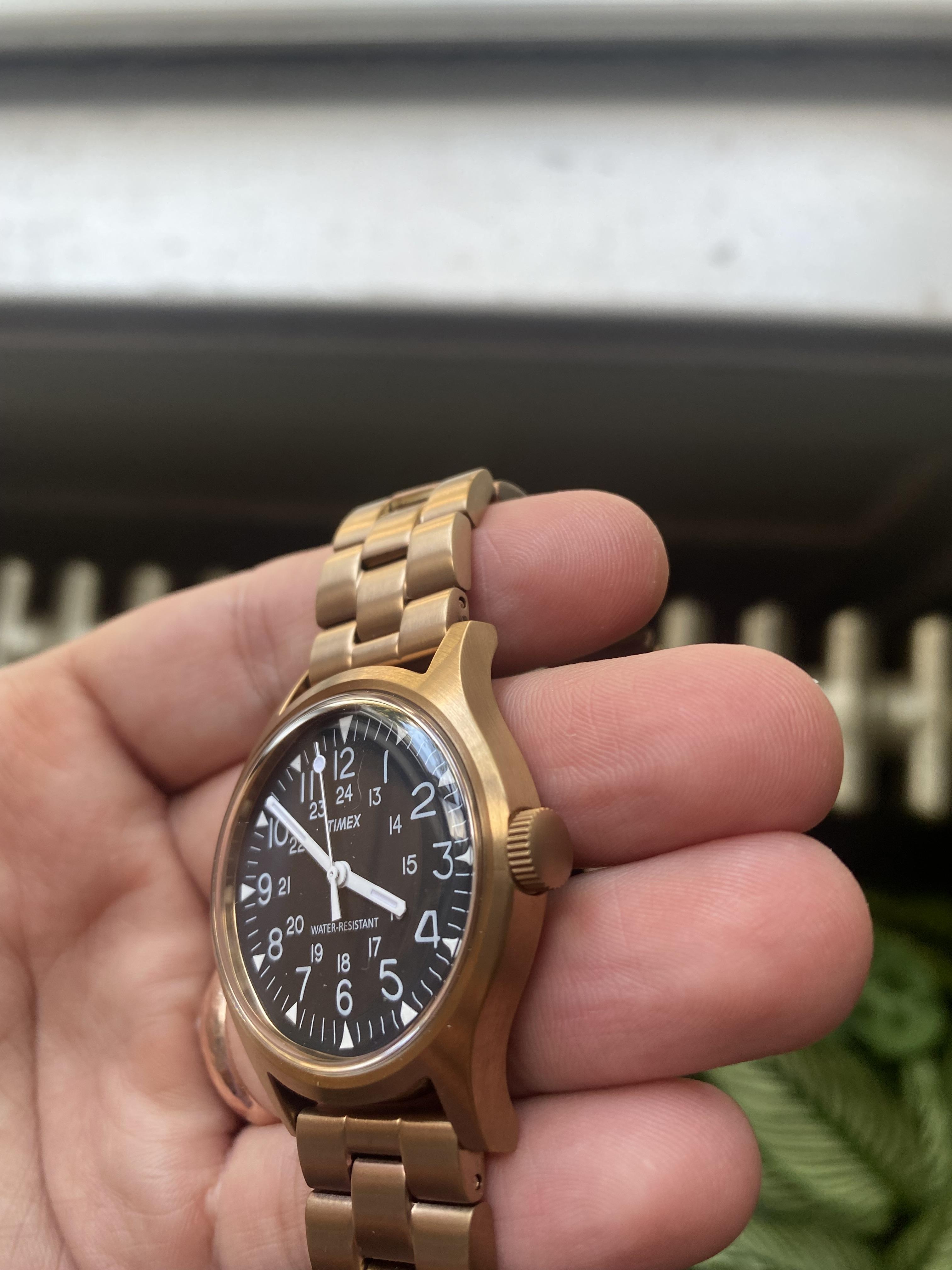 WTS] Timex x Beams Camper (copper finish) | WatchCharts Marketplace