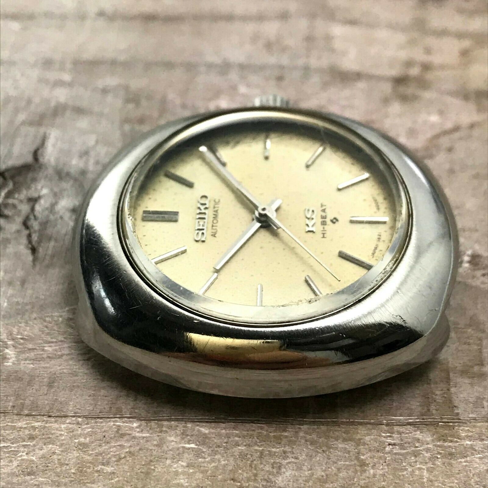Vintage 1970's JAPAN KING SEIKO 5621-6000 Hi-Beat Automatic