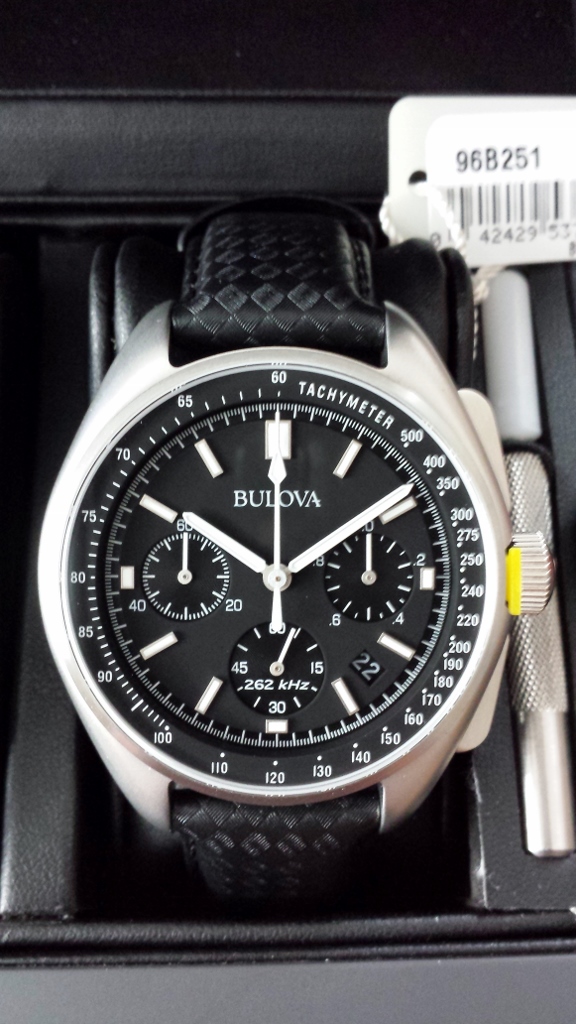 FS: Bulova Special Edition Lunar Pilot Chronograph "Moon Watch ...