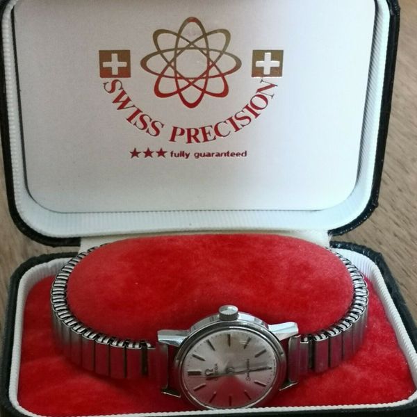 Bracelet De Montre Vintage Rowi En Métal Pour Femme - État Super, Système Fixo Flex, Taille 9