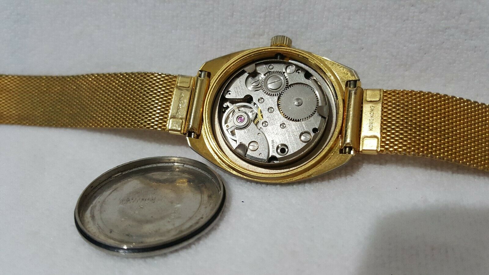 Seiko Electra Vintage 360 Unbreakable Mainspring Gold Tone With Diamonds 12 6 WatchCharts Marketplace