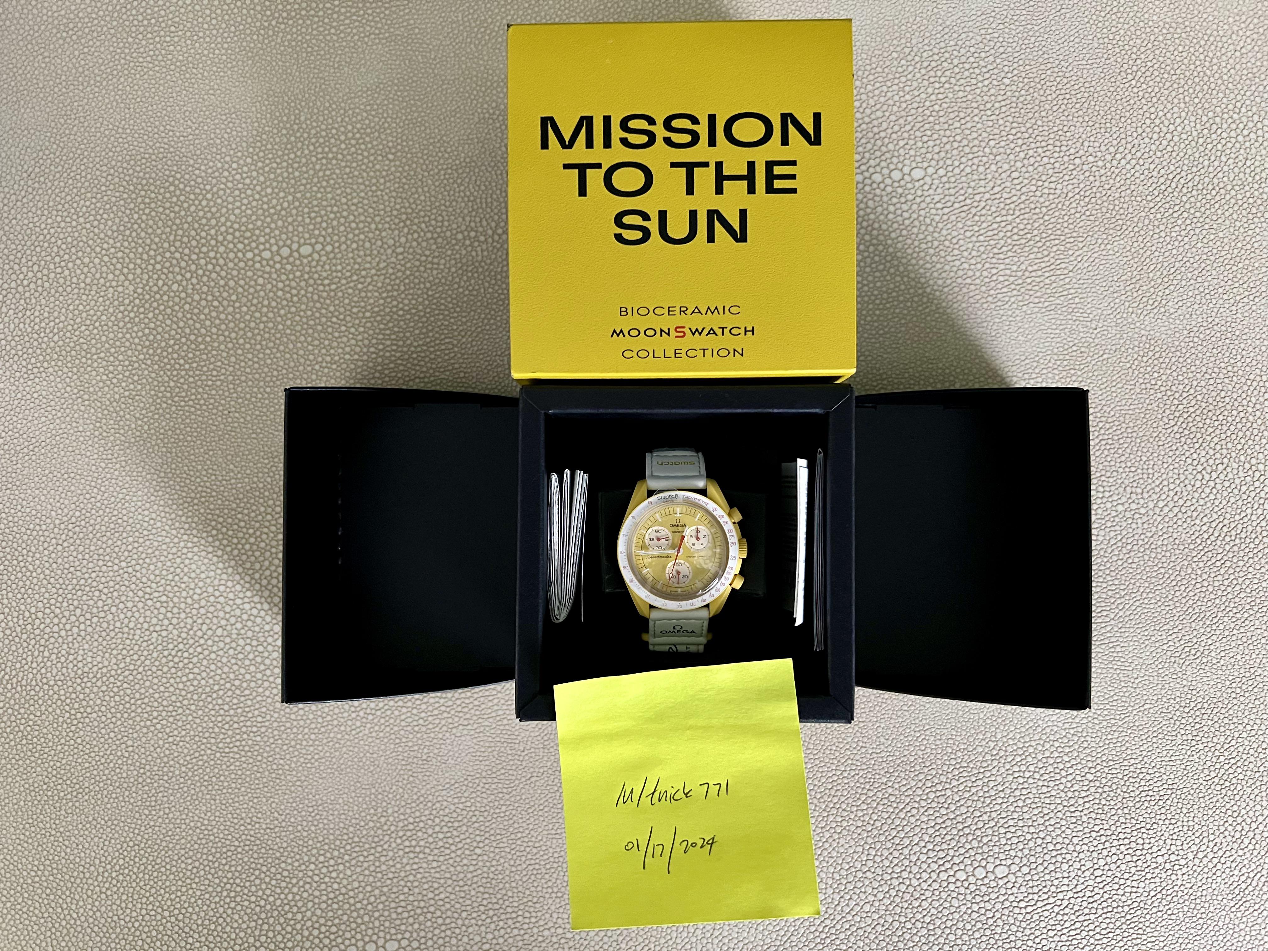 WTS] Swatch x Omega Mission to The Sun ($250 shipped) | WatchCharts