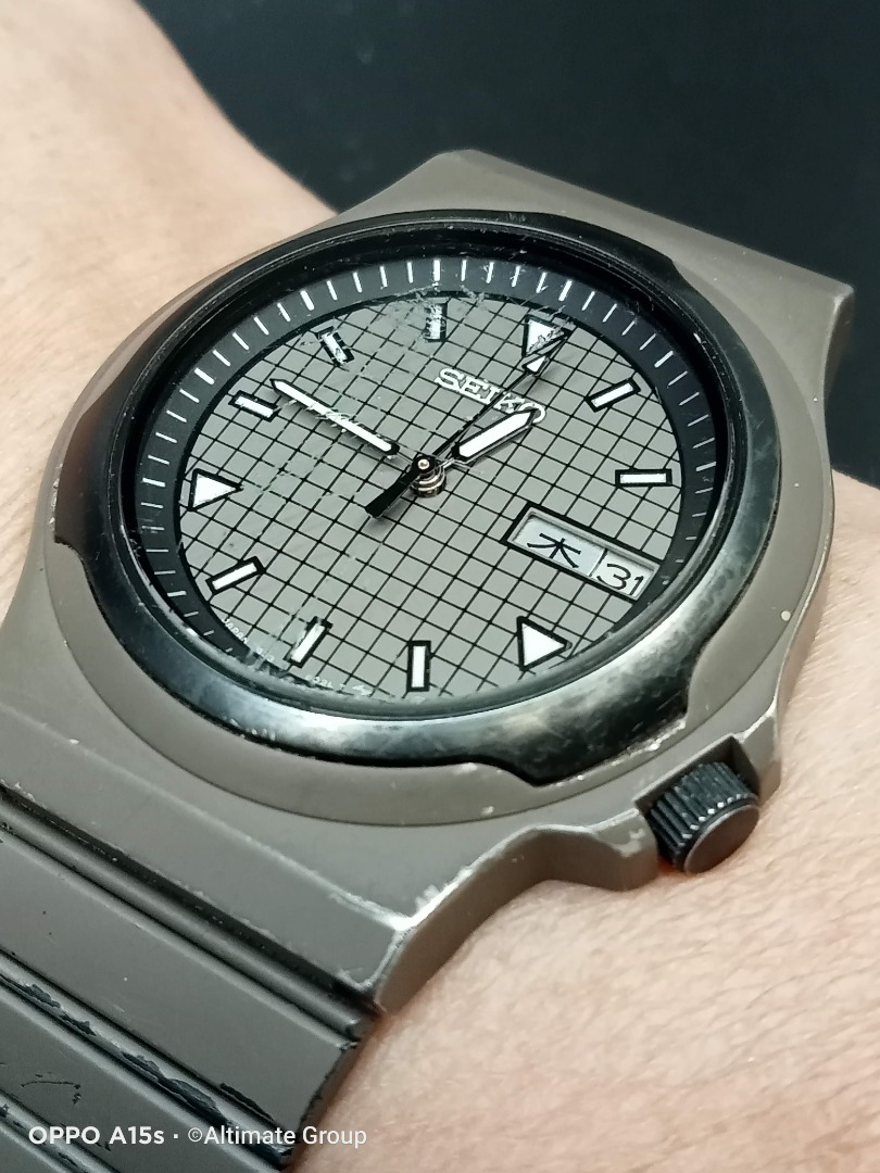 Collectible! Birthday Watch November 1985! Seiko 7433-6020 DAINI