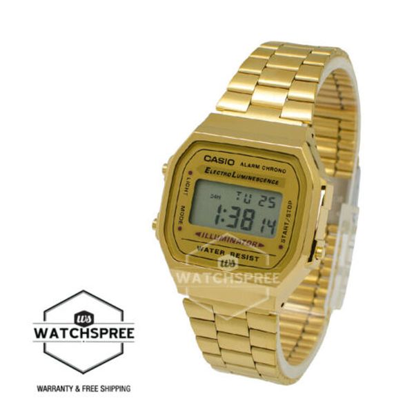 Casio Digital Watch A168WG-9W | WatchCharts Marketplace