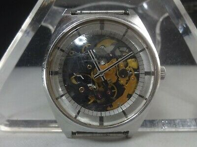 Vintage 1971 CITIZEN Automatic watch [Skelton] 25 Jewels Cal.7620