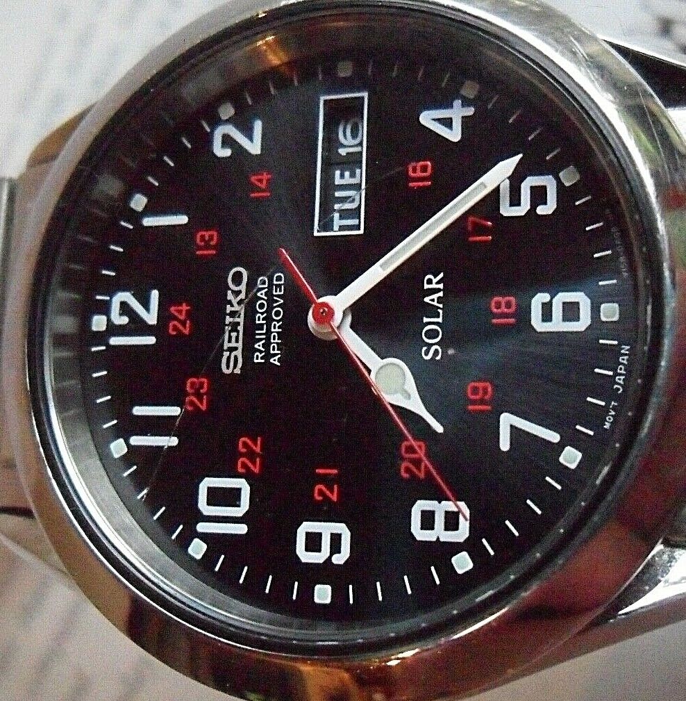 seiko railroad watch