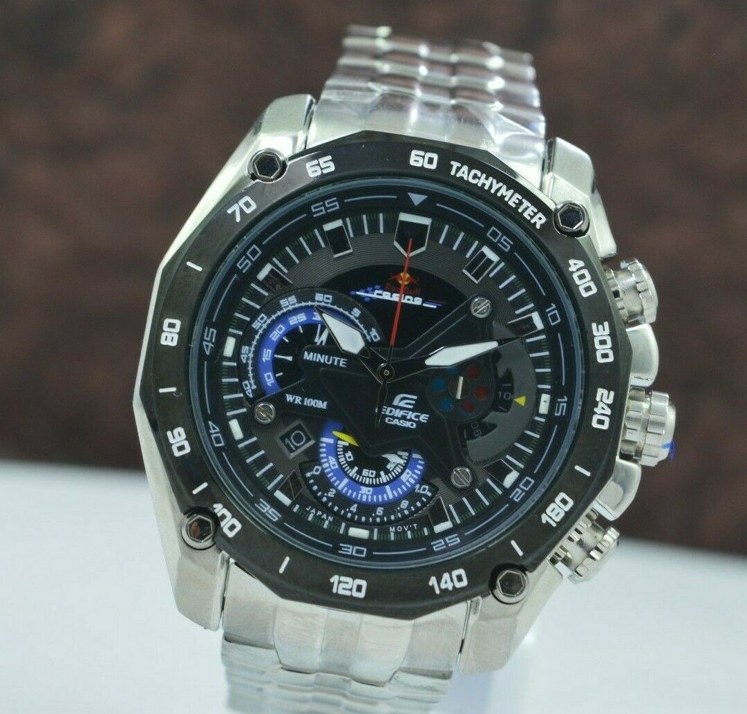 casio edifice tachymeter wr100m