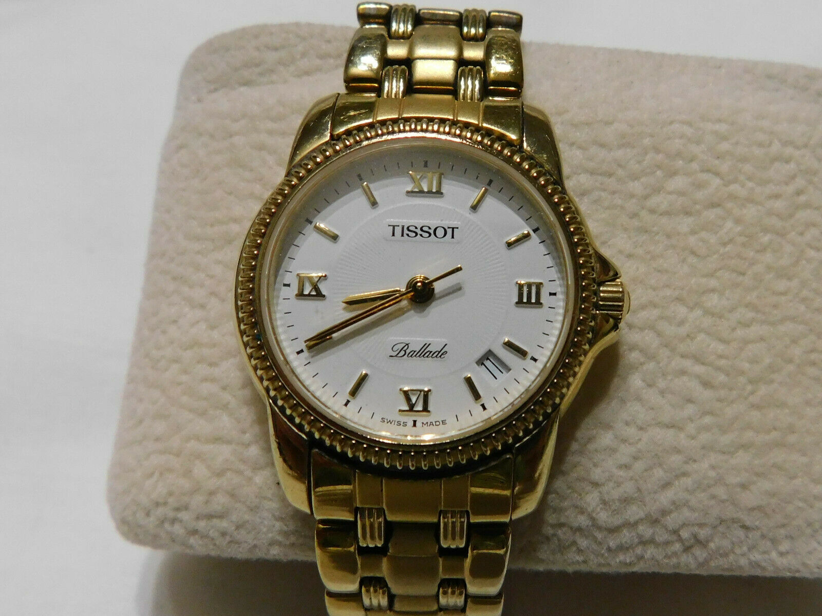 TISSOT BALLADE C227 327W LADIES WATCH GOLD TONE WatchCharts