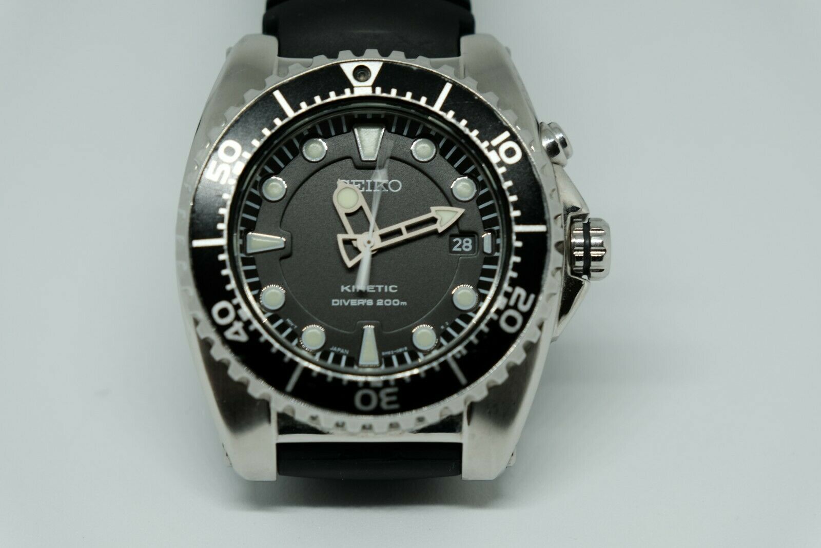 Seiko Kinetic Divers Watch 5M62-OBLO Excellent Condition | WatchCharts