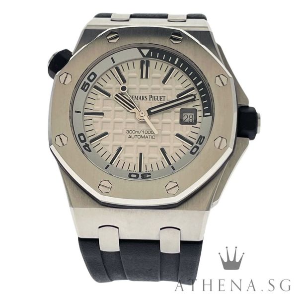 AUDEMARS PIGUET ROYAL OAK OFFSHORE DIVER 42MM “J” SERIES “WHITE DIAL ...