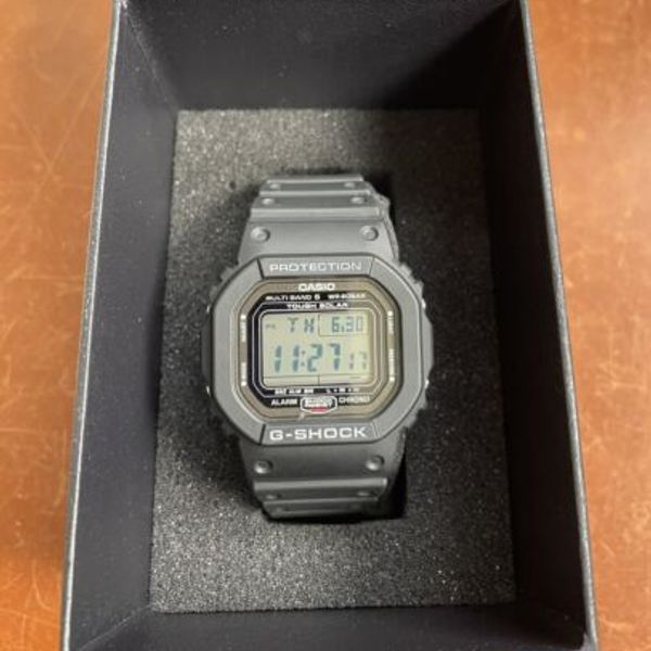 Casio G-SHOCK GW-5000U-1JF Solar Radio-Controlled Digital Watch