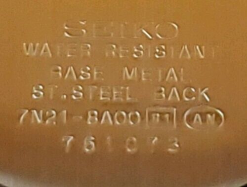Seiko 7N21 8A00 Nagano Japan 1993 Olympics Commemorative NAOC TM