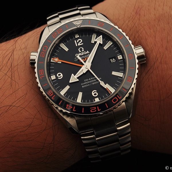 Beautiful Omega Seamaster Planet Ocean GMT Goodplanet Edition | WatchCharts