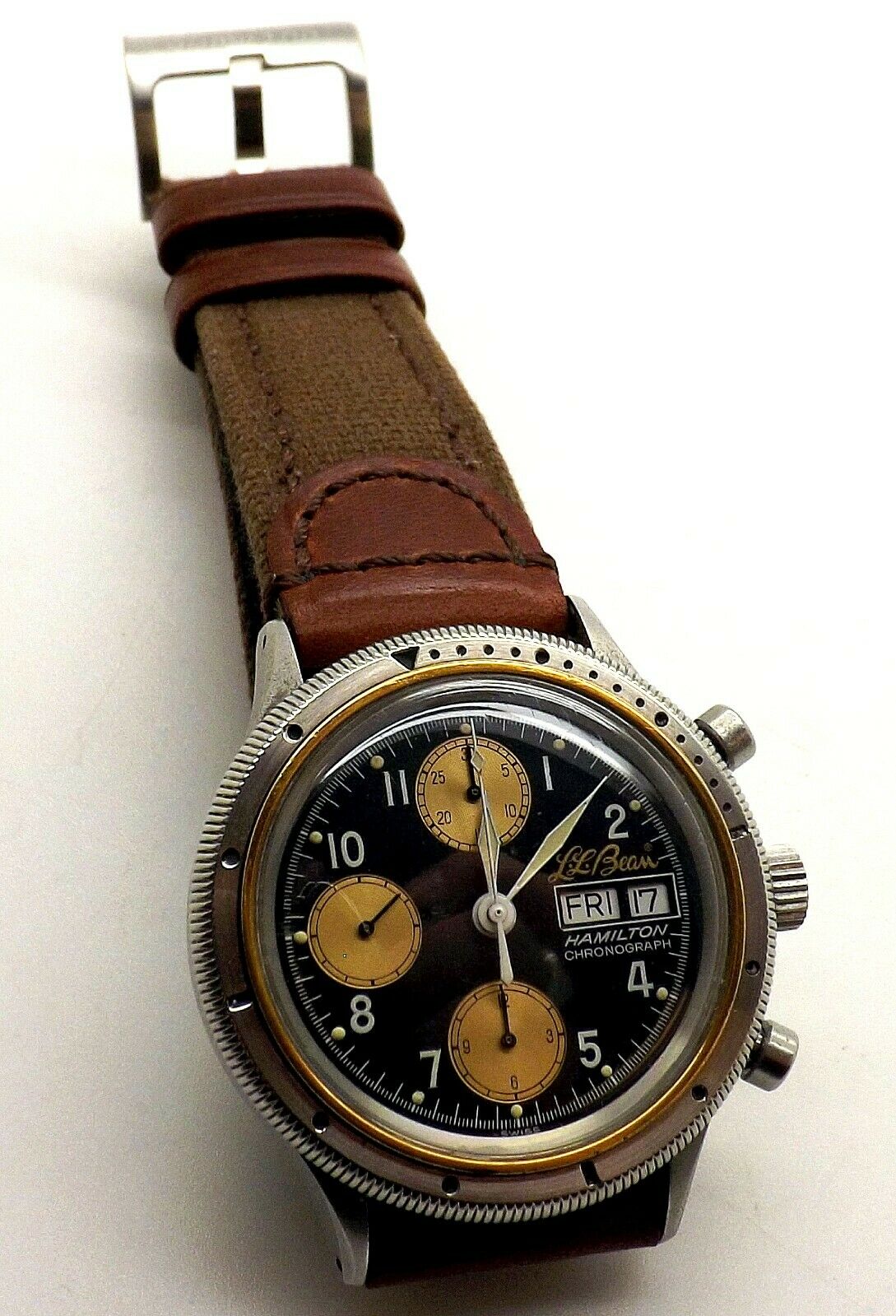 Ll bean hot sale hamilton chronograph