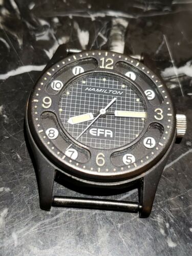腕時計　HAMILTON EFA HAMILTON EFA WATCH ENGINEERED FOR ACTION VINTAGE ORIGINAL WORKING
