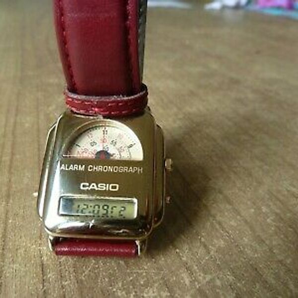 時計 CASIO AQ-441G In need of a 🔋 change | Casio AQ-441G ana-digi circa 1987