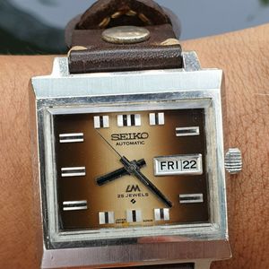 Vtg Seiko Lord Matic 5606 TV Square Dial Kanji 25J Mens Automatic Japan  Watch | WatchCharts