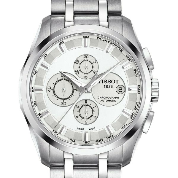 Tissot Couturier Chronograph Automatic Mens Watch T0356271103100 Watchcharts 1589