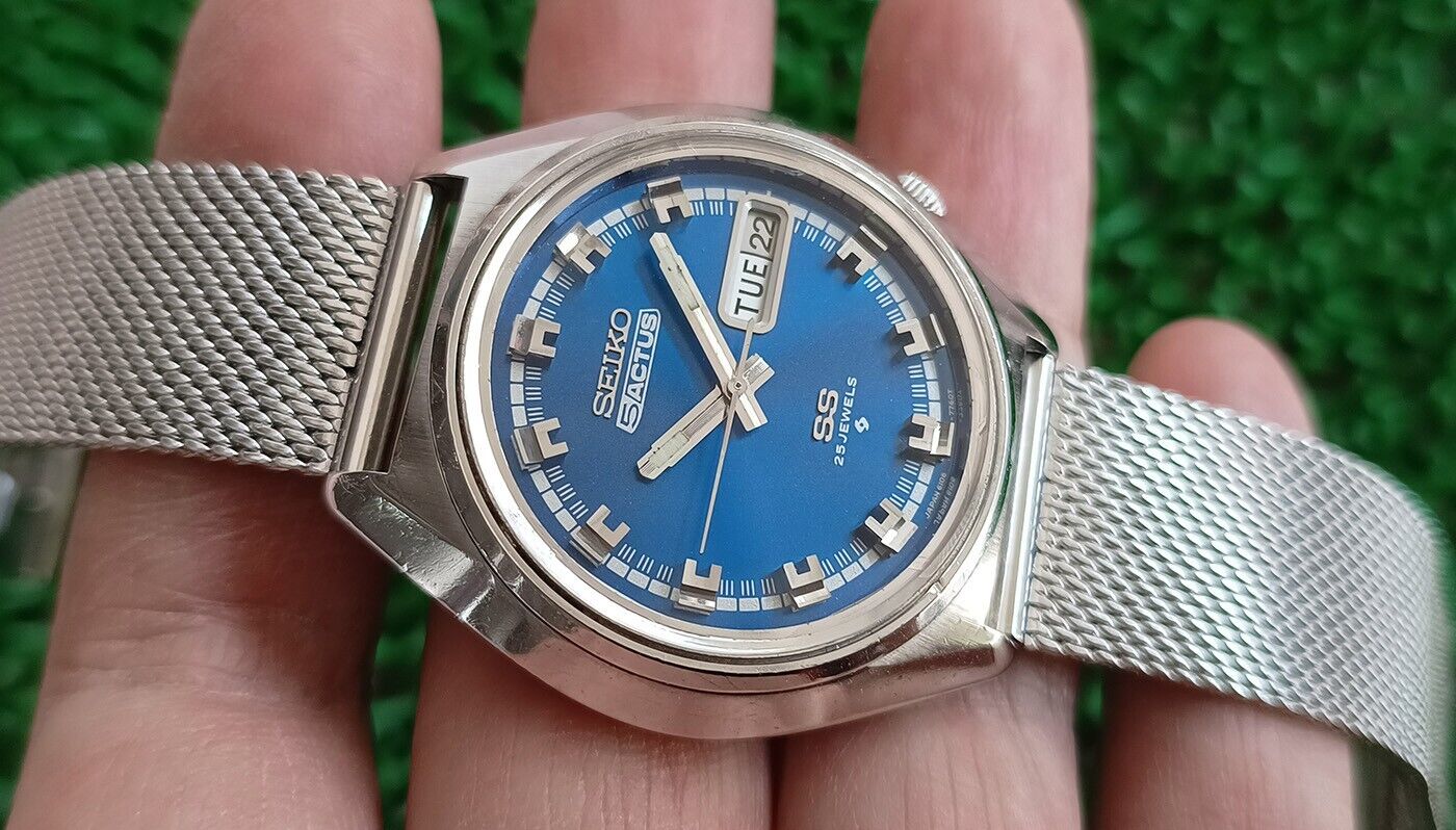 Seiko 5 Actus 6106-7580 Price as of May 2026 | WatchCharts