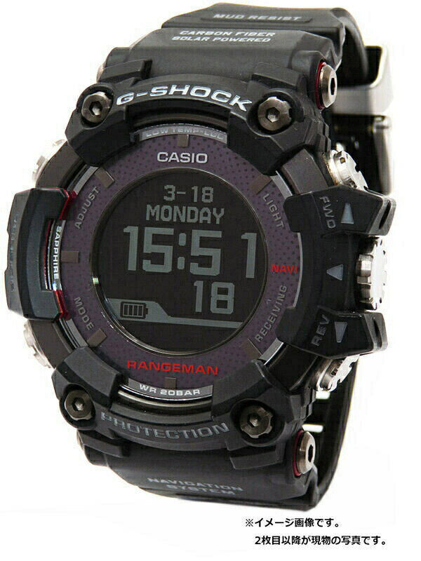 CASIO G-SHOCK MASTER OF RANGEMAN Solar radio GPS GPR-B1000-1JR