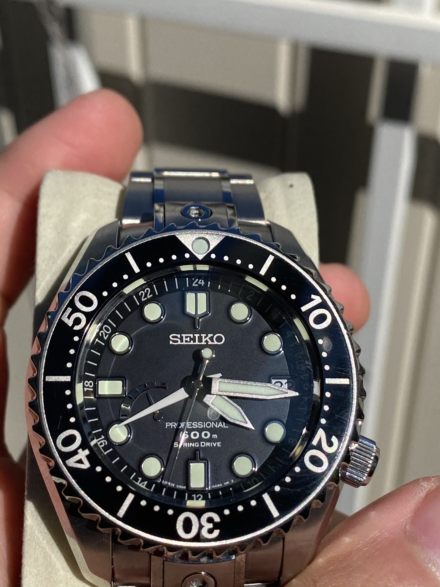 WTS] Seiko Marine Master 600m GMT Spring Drive SBDB011 | WatchCharts