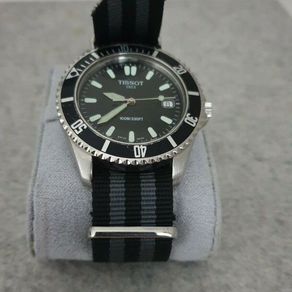 TISSOT E663/763M 腕時計 クォーツ 稼働品 ダイバーズ - メルカリ