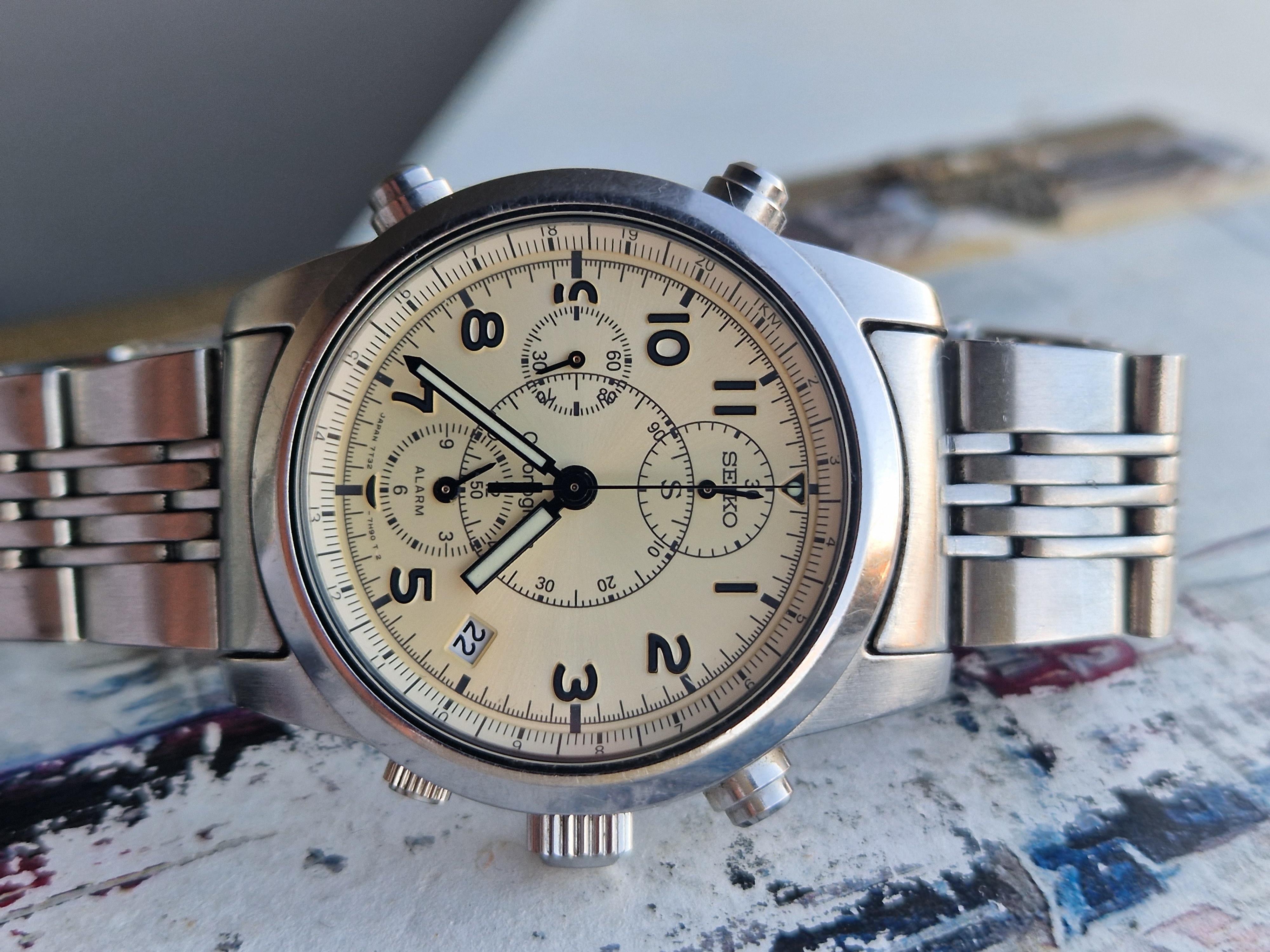 Seiko discount sus chronograph