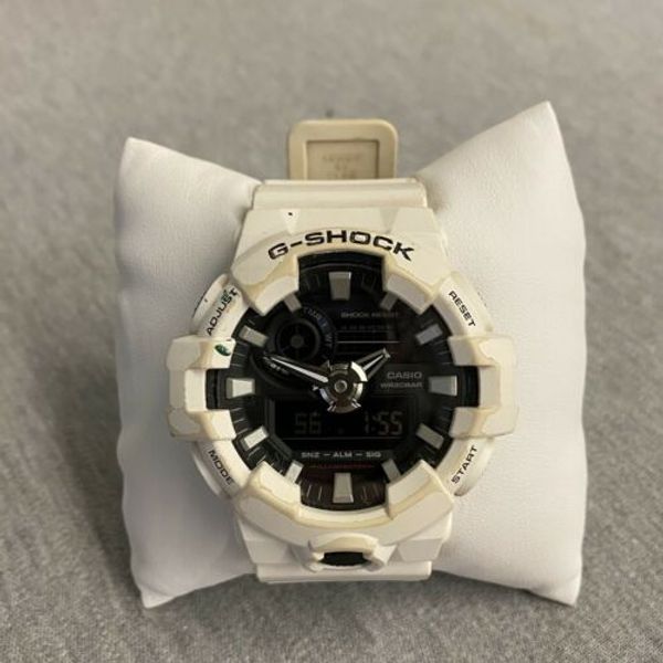 Casio G-shock Ga700 Illuminator White Watch | WatchCharts Marketplace