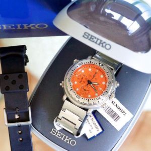 腕時計(アナログ) Seiko Italian Tuna Orange Diver Seiko Italian Tuna Orange Diver SLN003P1 #M0011 | WatchCharts