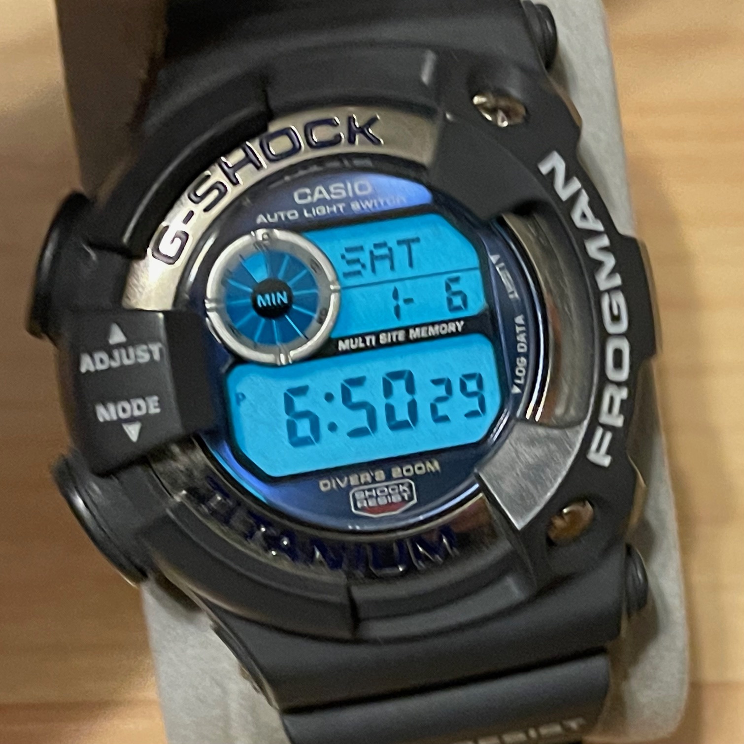 WTS] Casio G-Shock DW-9900-8 Vintage Titanium Frogman Digital