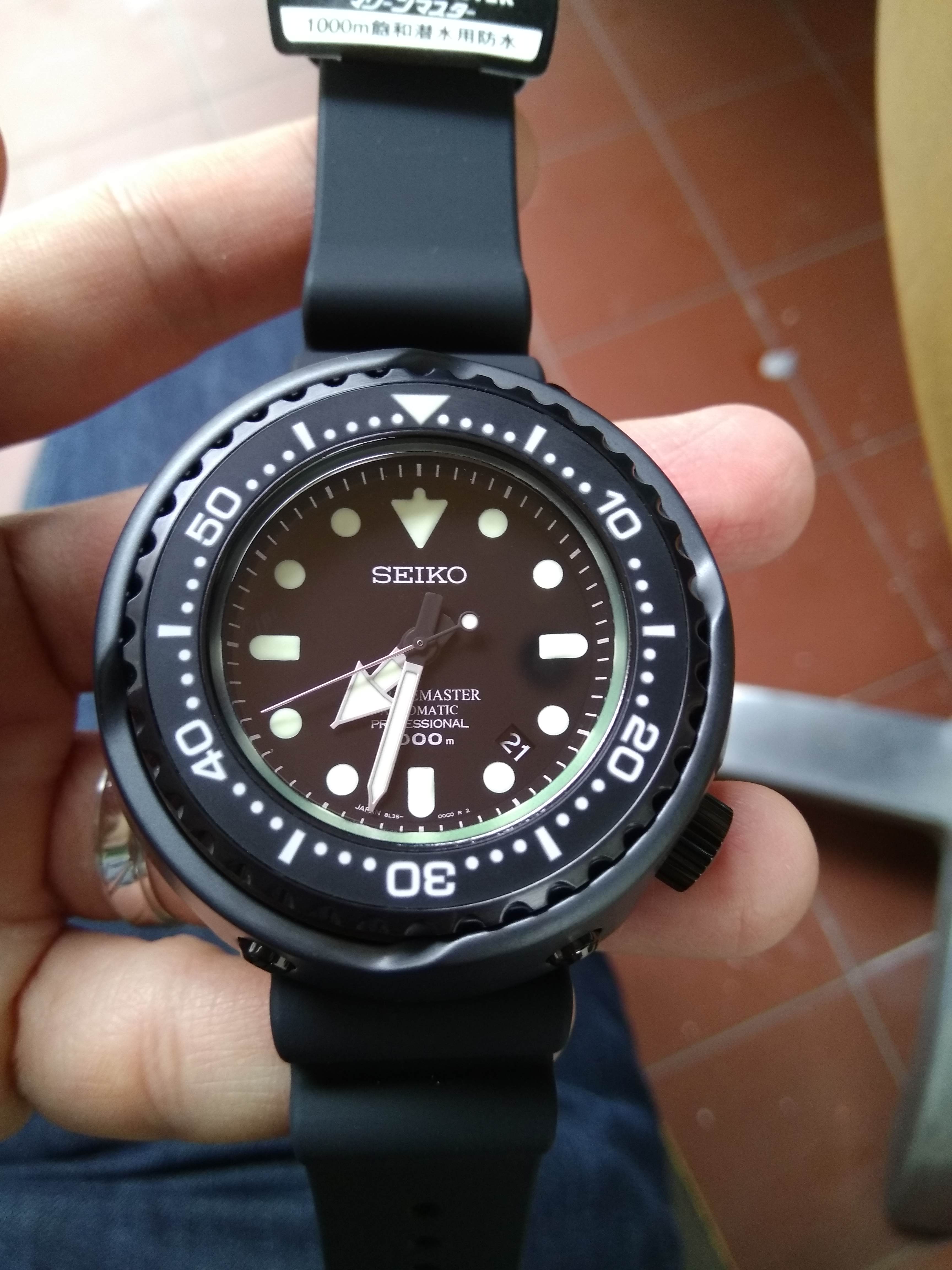 Seiko SBDX013 Marine Master 1000 m Automatic Emperor Tuna Brand New in Box  | WatchCharts