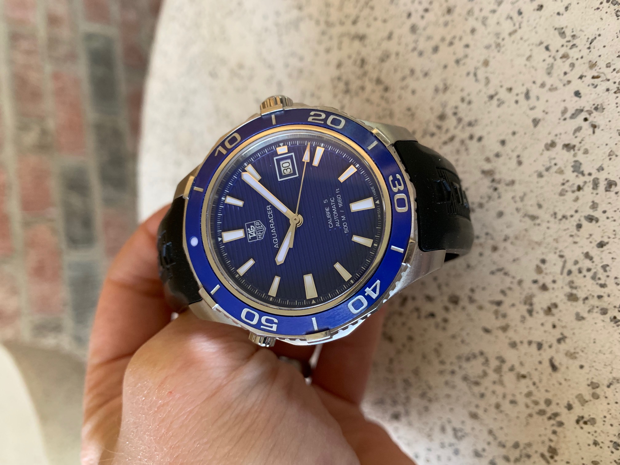 TAG Heuer Aquaracer 500M Calibre 5 41 WAK2111