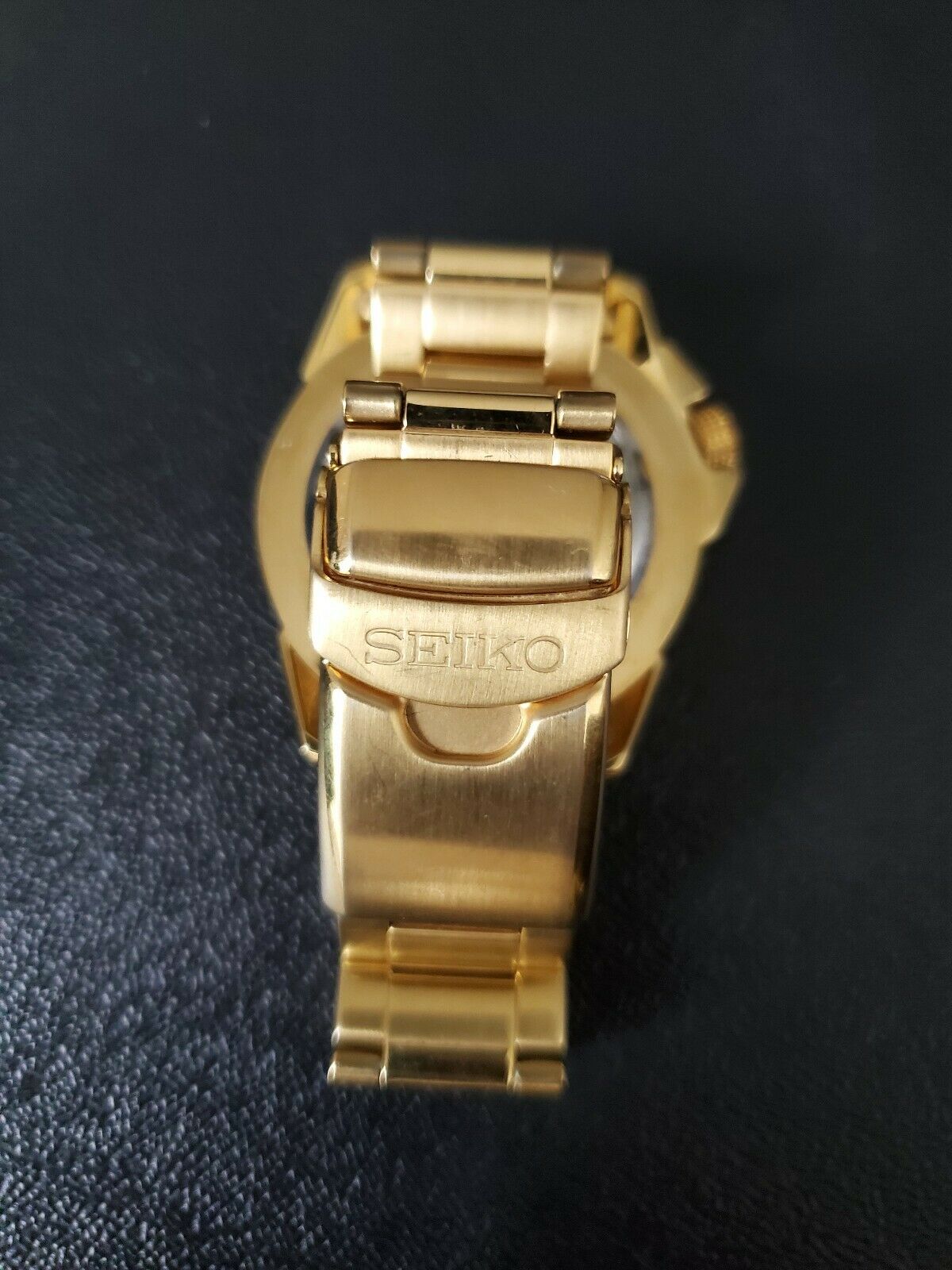 Seiko SNZE84 Gold Automatic Watch for men 7s36 02p0 23 Jewels