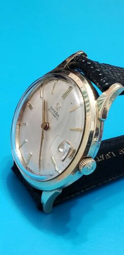 Vintage 1967 Omega Automatic Mens 10k GF Date Watch Cal 563 Ref KL