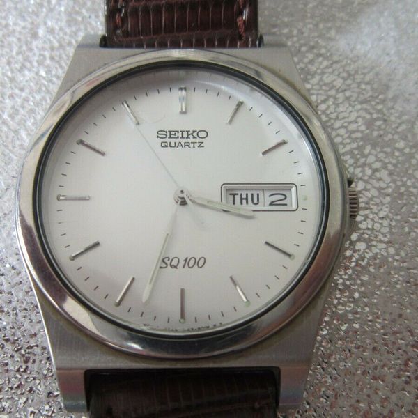 SEIKO QUARTZ SQ100 GENTS DAY DATE WATCH 7N438001 WatchCharts Marketplace