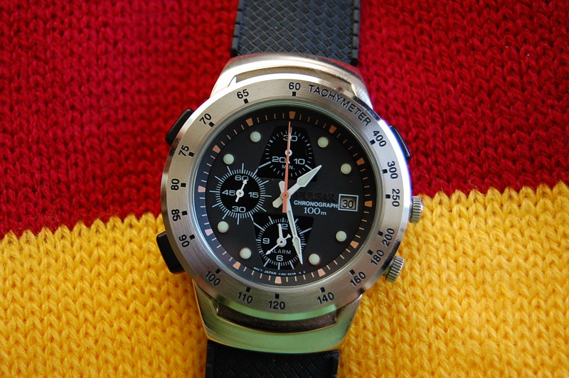 Seiko pulsar outlet chronograph