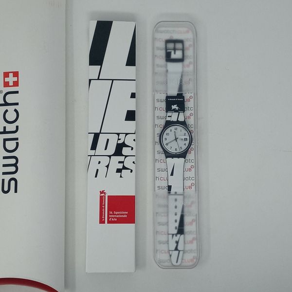 Swatch Club SUOB 705c Art Venice Biennale 2015 | WatchCharts Marketplace