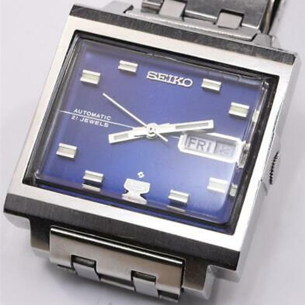 Vintage 1971 SEIKO WATCH Manhattan 6119 5000 Automatic Original Steel  Bracelet | WatchCharts