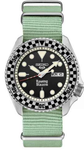 Rowing Blazers X Seiko 5 Sports Rally Diver Watch Limited