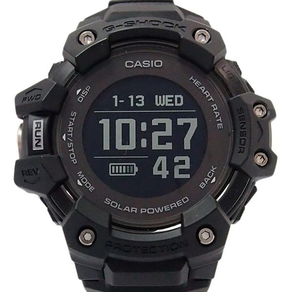 [Beauty] CASIO G-SHOCK Digital Ref. GBD-H1000 GPS Solar Black / Black ...