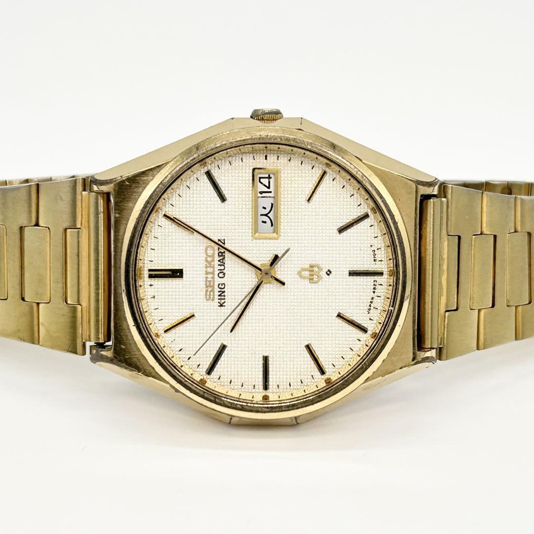【SEIKO】キング クォーツ ゴールド 4823-8000!。 SEIKO】キング クォーツ ゴールド 4823-8000!。