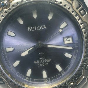 Vintage Bulova Millennia Motion Quartz Men S Wristwatch For Repair No Reserve Watchcharts